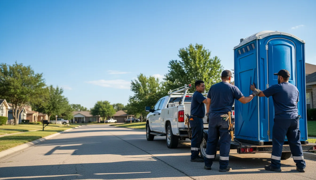 Portable Toilet Rental in Wharton, NJ near me